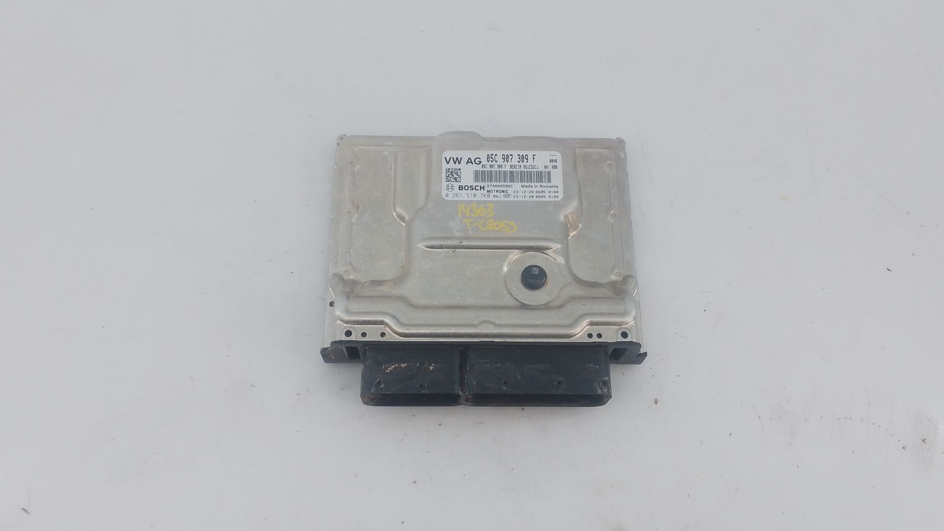 CENTRALITA MOTOR UCE VOLKSWAGEN T-CROSS (C11, D31) 05C907309F / E2-B2-33-2 / 0261S107K0 05C907309FE2B23320261S107K0