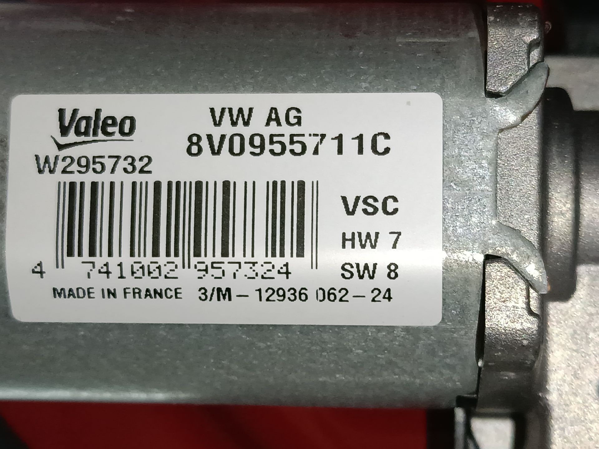 MOTOR LIMPIA TRASERO VOLKSWAGEN CADDY V Furgón/monospace (SBA, SBH) 8V0955711C / E1-B2-31-2 8V0955711CE1B2312 - Vista 3