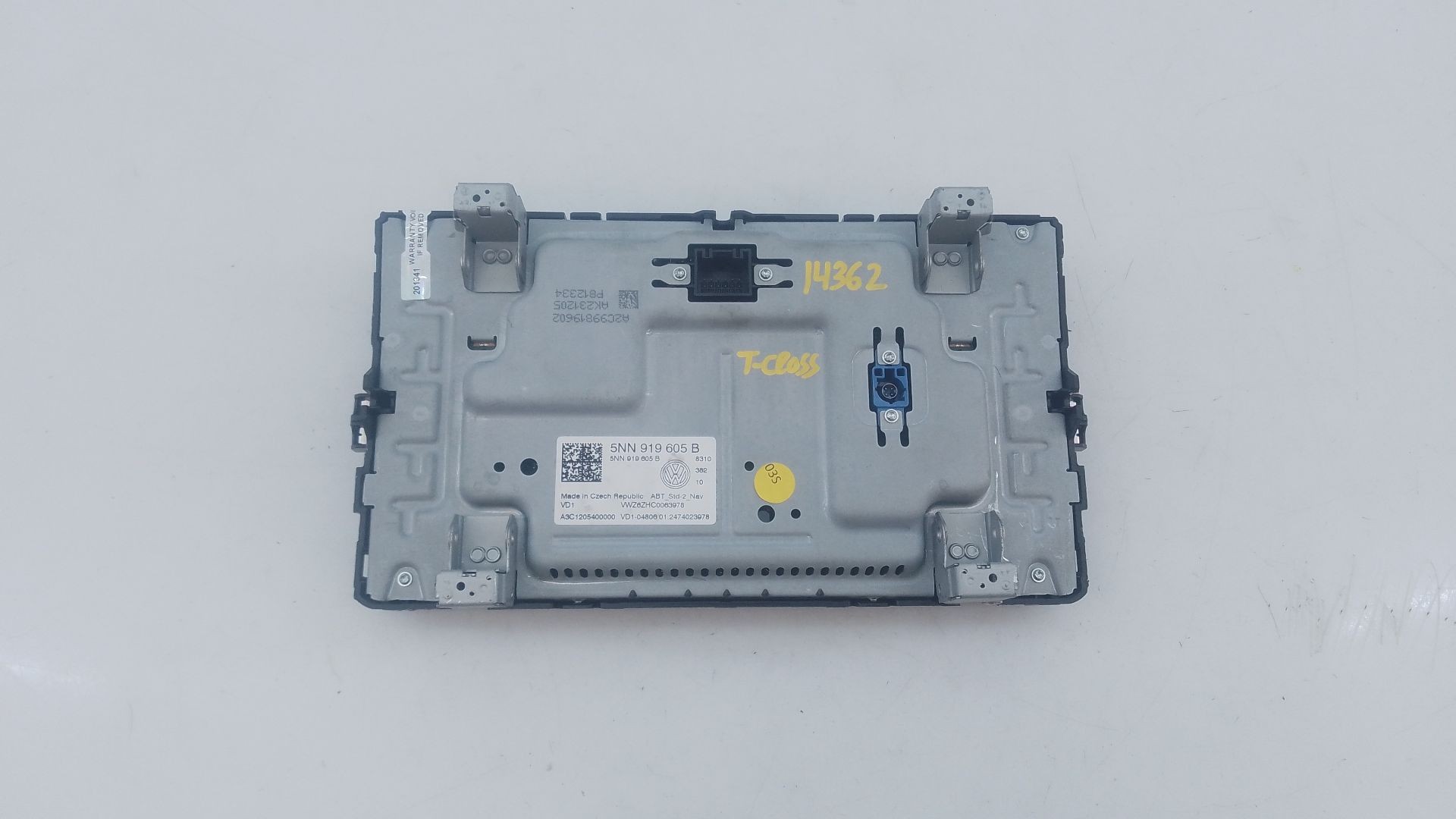 SISTEMA NAVEGACION GPS VOLKSWAGEN T-CROSS (C11, D31) 5NN919605B / E2-A1-15-8 5NN919605BE2A1158 - Vista 3