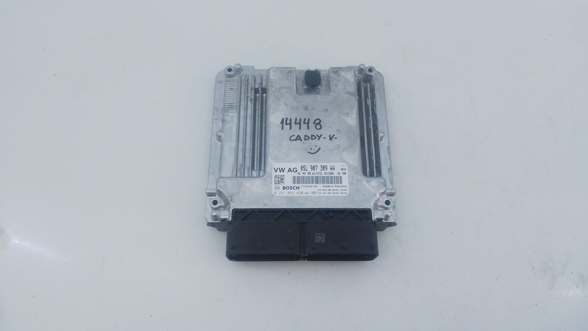 CENTRALITA MOTOR UCE VOLKSWAGEN CADDY V Furgón/monospace (SBA, SBH) 05L907308AA / E2-A1-15-9 / 0281039430 05L907308AAE2A11590281039430
