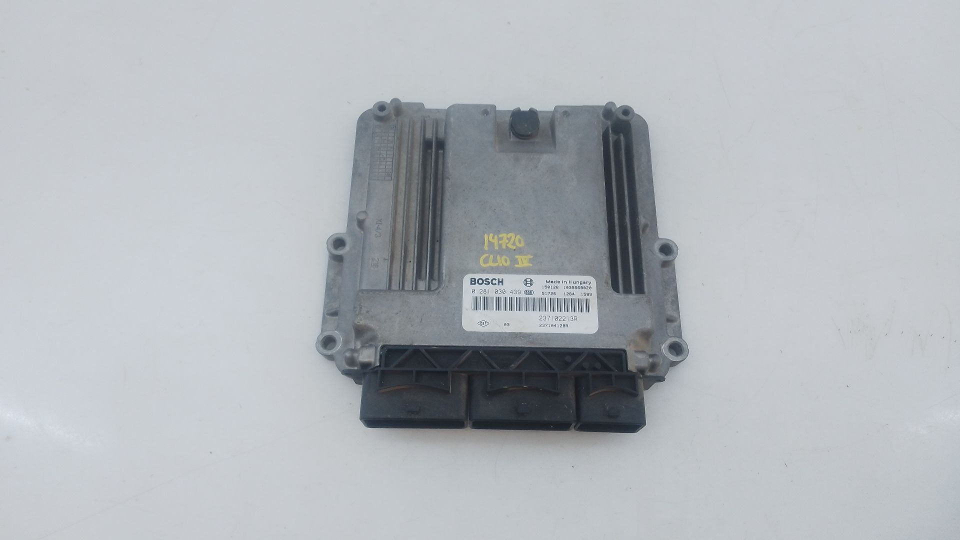 CENTRALITA MOTOR UCE RENAULT CLIO IV (BH_) 237104128R / E2-A1-15-9 / 0281030439 237104128RE2A11590281030439