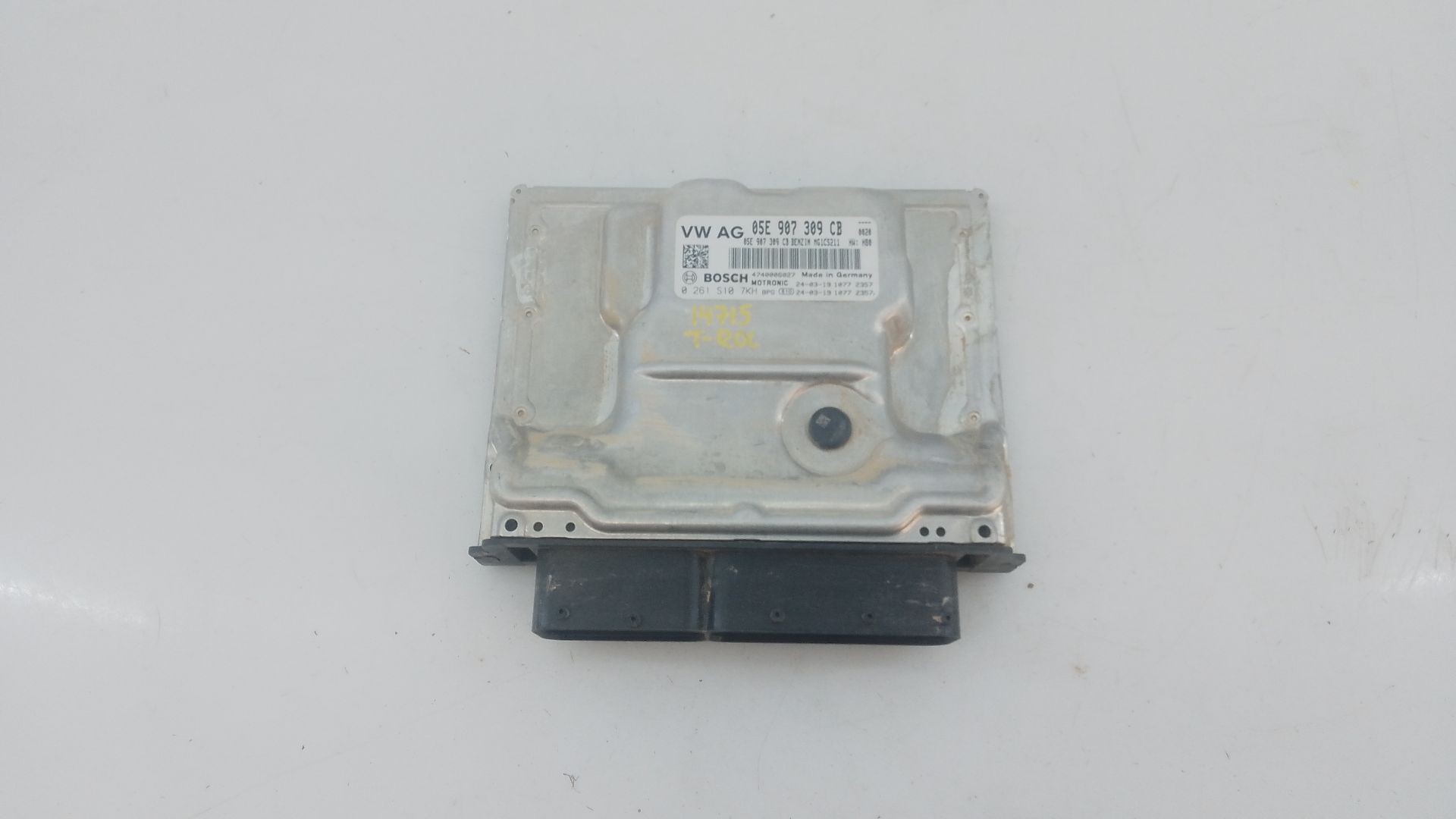 CENTRALITA MOTOR UCE VOLKSWAGEN T-ROC (A11, D11) 05E907309CB / E2-A1-15-9 / 0261S107KH 05E907309CBE2A11590261S107KH