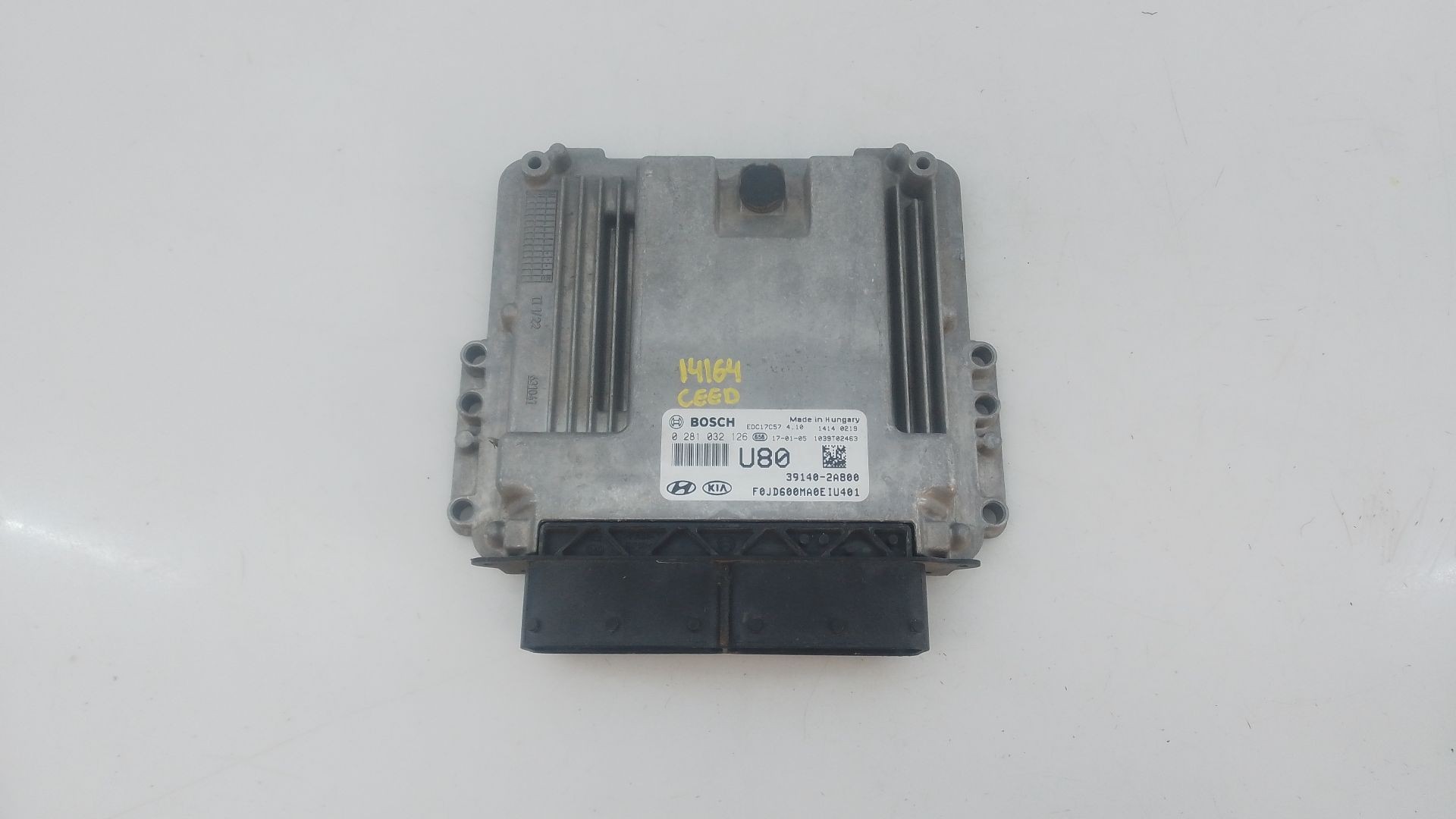 CENTRALITA MOTOR UCE KIA CEE´D (JD) 391402A800 / E3-A3-15-4 / 0281032126 391402A800E3A31540281032126