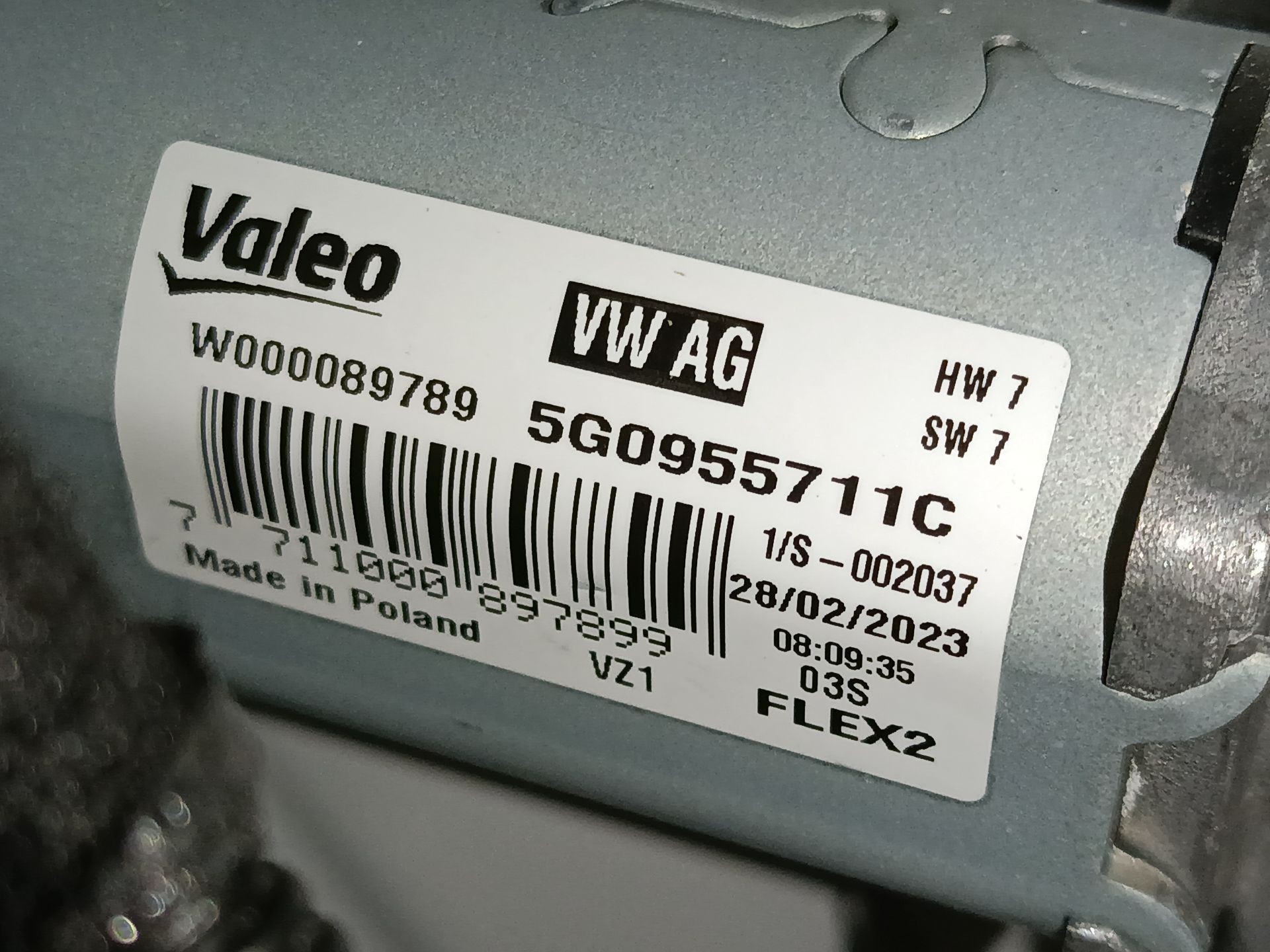 MOTOR LIMPIA TRASERO SKODA SCALA (NW1) 5G0955711C / E1-B2-47-2 5G0955711CE1B2472 - Vista 2