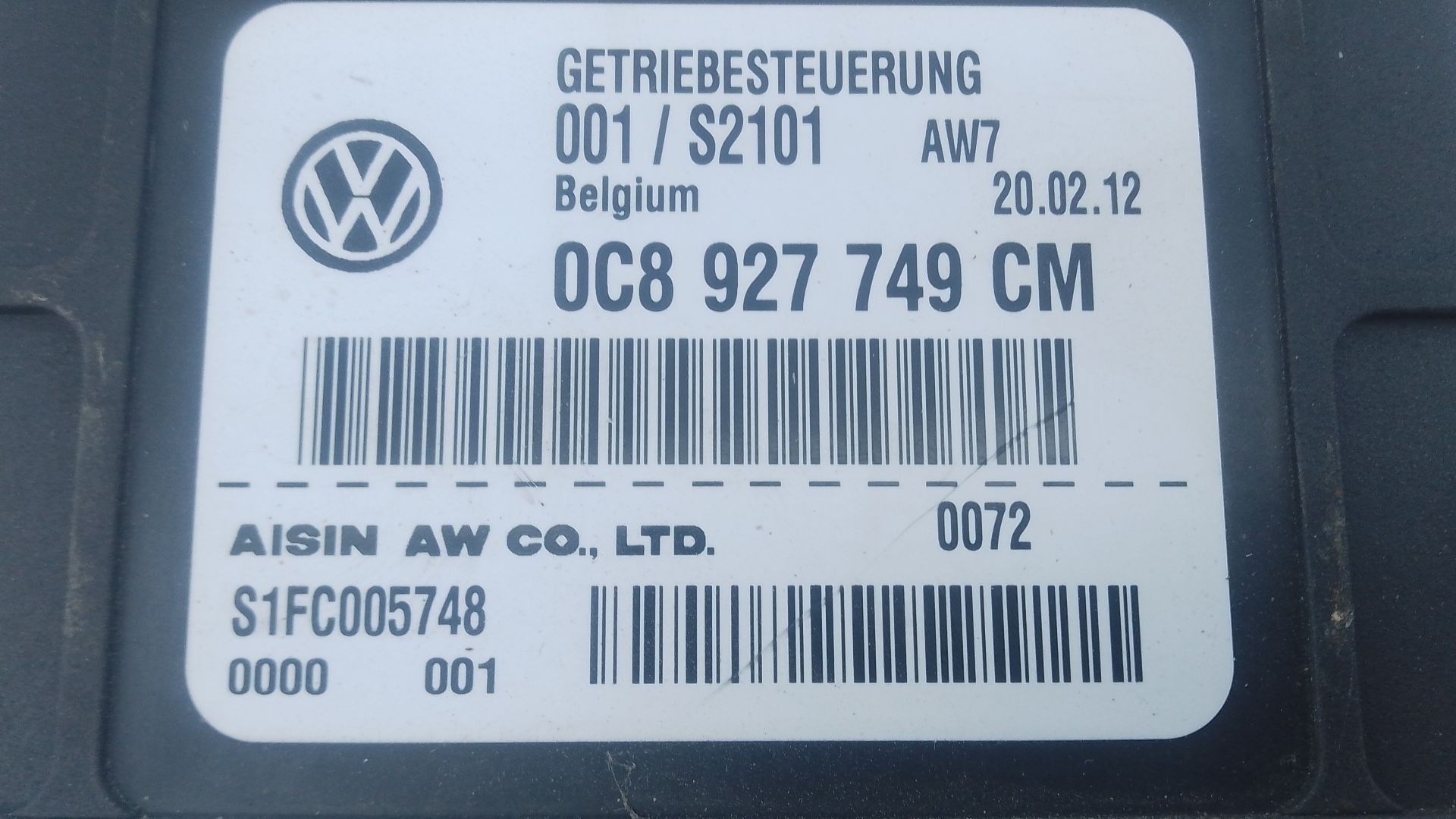 MODULO ELECTRONICO PORSCHE CAYENNE (TYP 92AA) 0C8927749CM / E3-B6-57-2 0C8927749CME3B6572 - Vista 2