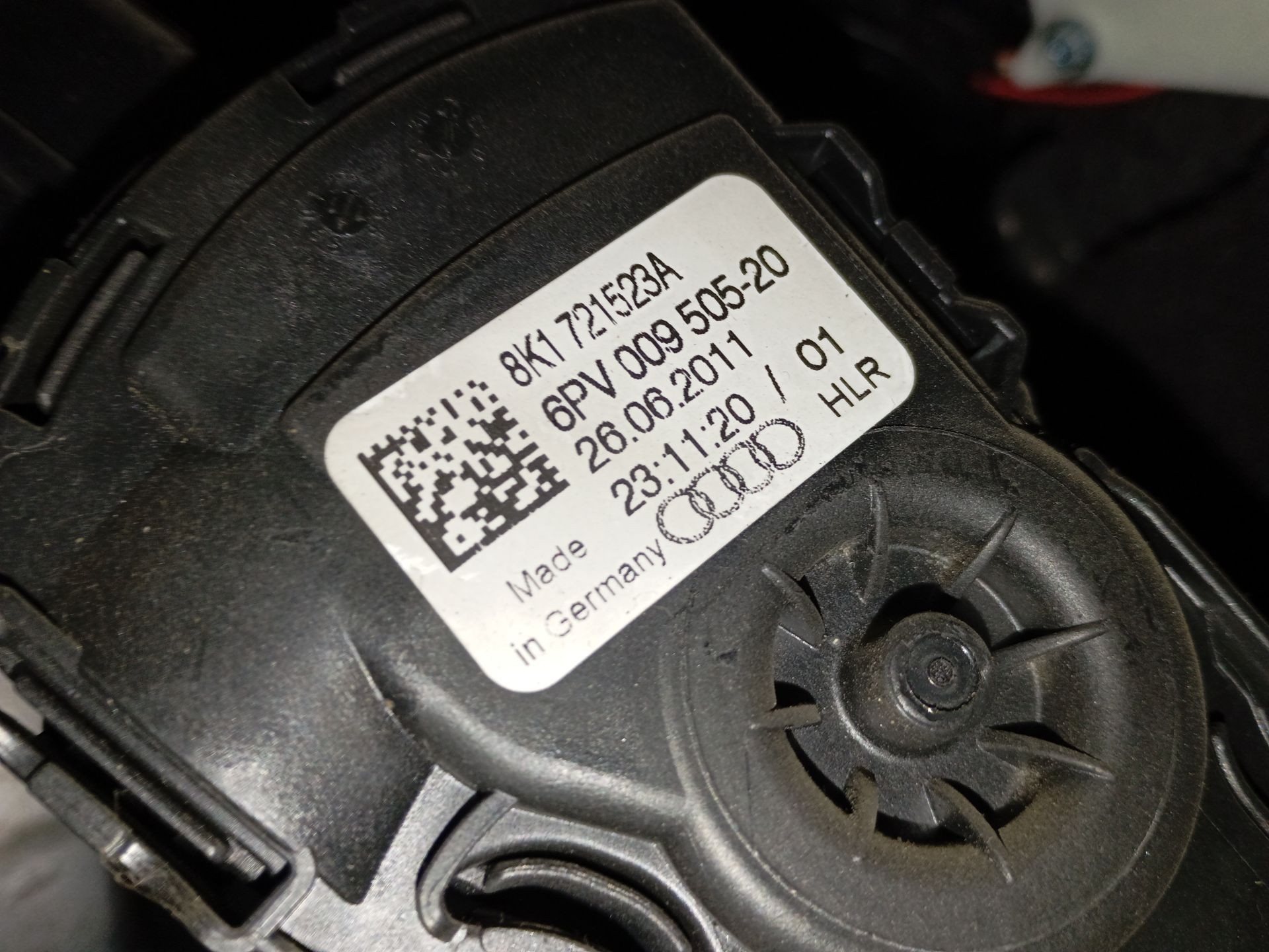 PEDAL ACELERADOR AUDI Q5 (8RB) 8K1721523A 8K1721523A