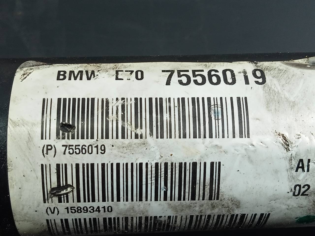 TRANSMISION CENTRAL BMW X5 (E70) 7556019 / P1-B6-19 / 15893410 7556019P1B61915893410 - Vista 2