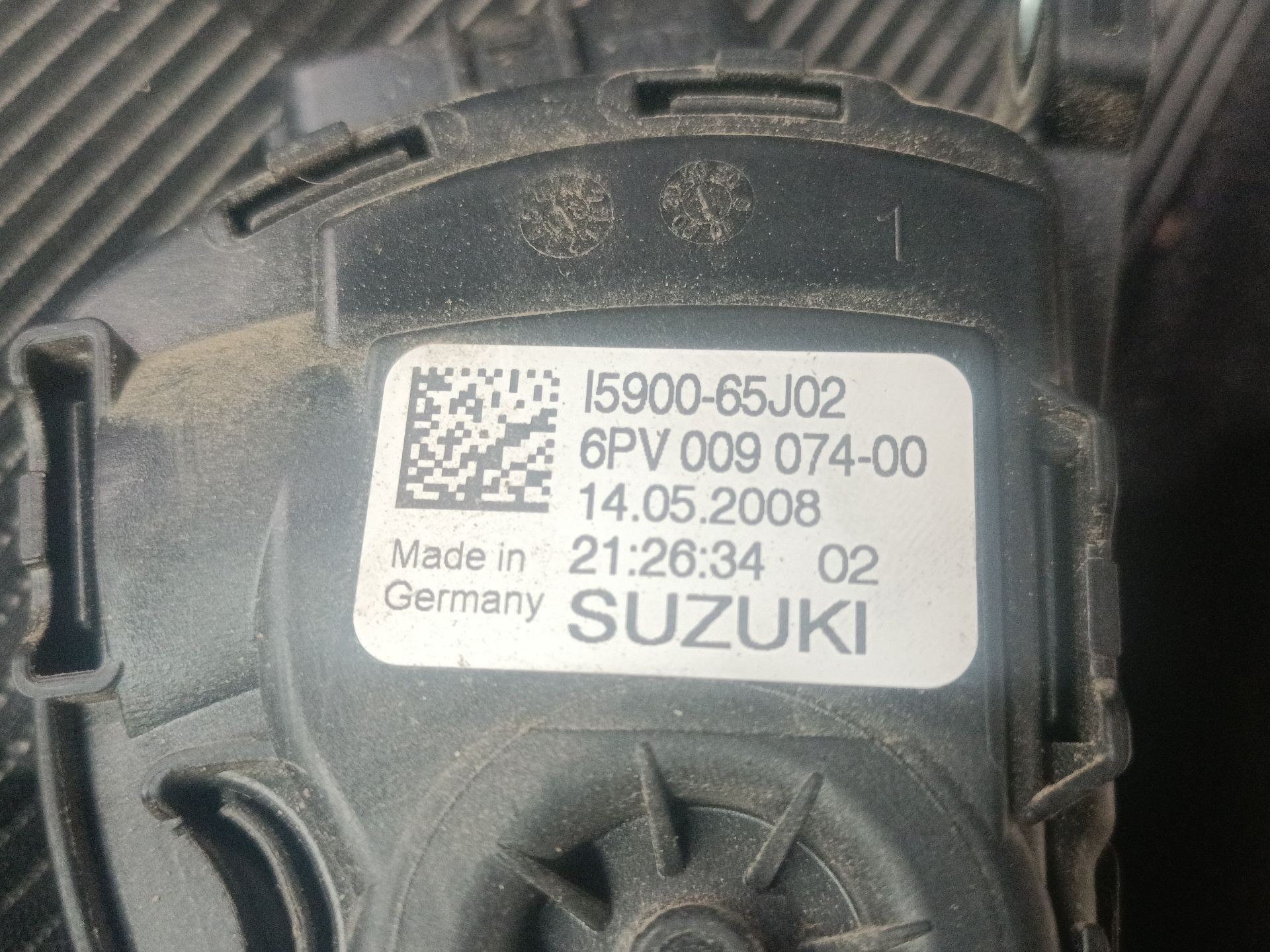 PEDAL ACELERADOR SUZUKI GRAND VITARA II (JT, TE, TD) I590065J02 / 6PV00907400 I590065J026PV00907400 - Vista 2