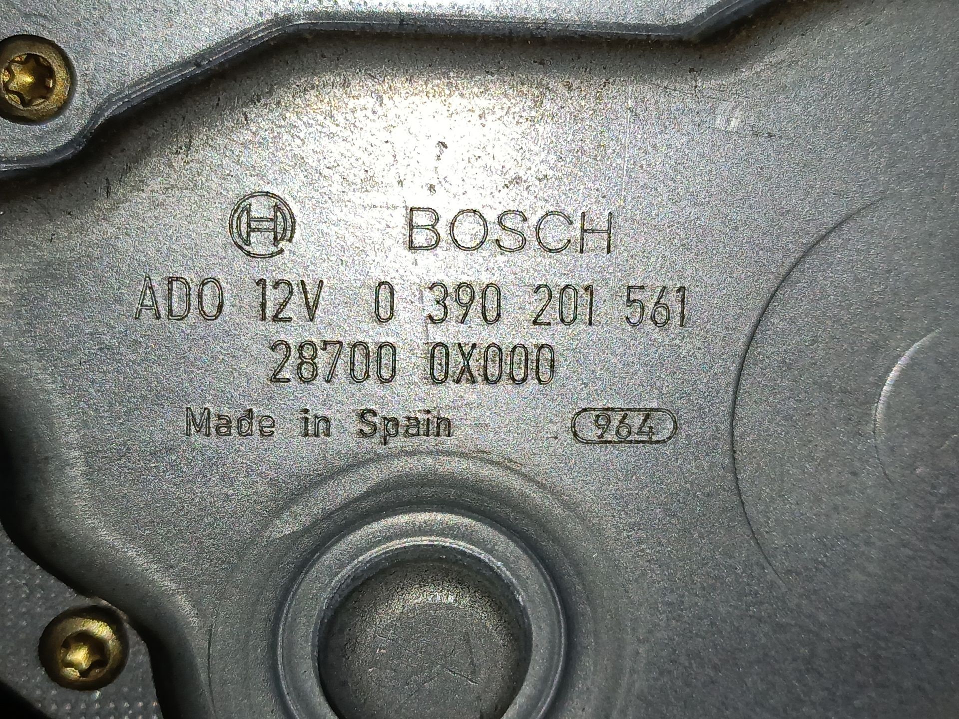 MOTOR LIMPIA TRASERO NISSAN TERRANO II (R20) 287000X000 / 0390201561 287000X0000390201561 - Vista 2