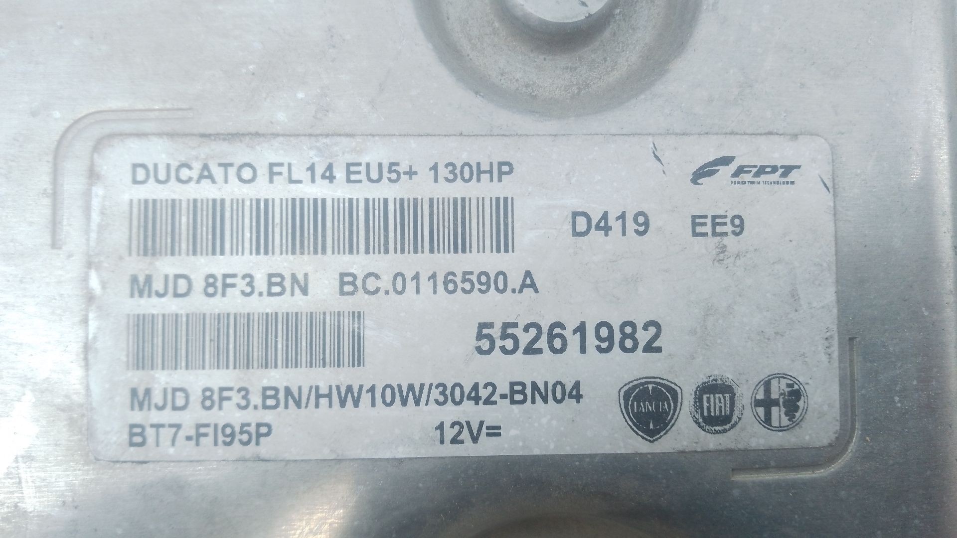CENTRALITA MOTOR UCE FIAT DUCATO Furgoneta (250_) 55261982 / E3-A4-22-1 55261982E3A4221 - Vista 2