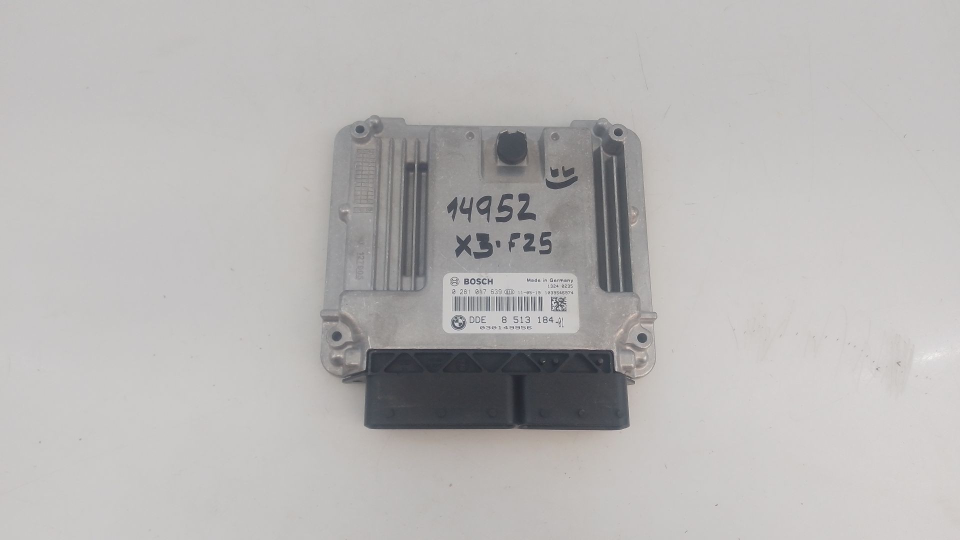 CENTRALITA MOTOR UCE BMW X3 (F25) 851318401 / E3-A2-26-3 / 0281017639 851318401E3A22630281017639