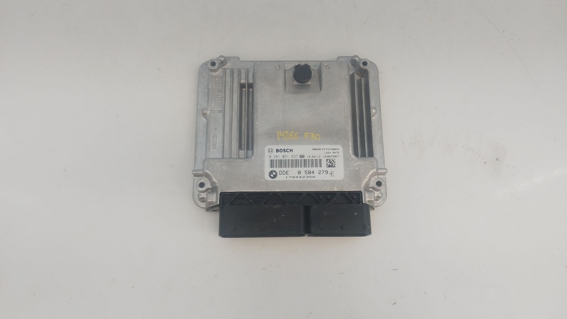 CENTRALITA MOTOR UCE BMW 3 (F30, F80) 858427901 / E3-A2-18-1 / 0281031637 858427901E3A21810281031637