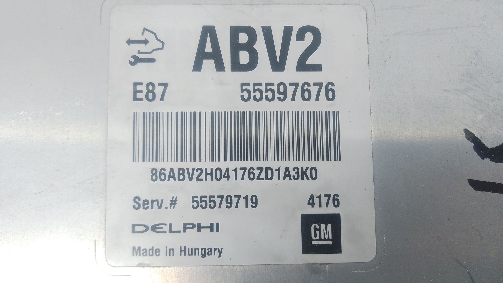 CENTRALITA MOTOR UCE OPEL ASTRA J Sedán 55597676 / E3-A5-22-1 / 55579719 55597676E3A522155579719 - Vista 2