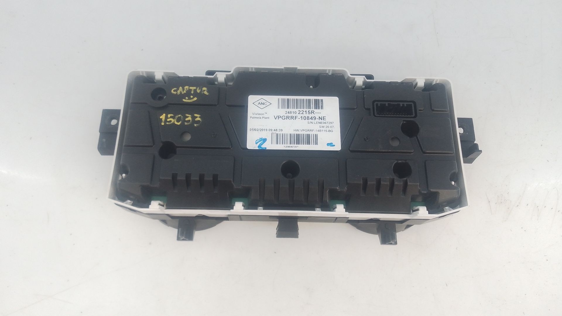 CUADRO INSTRUMENTOS RENAULT CAPTUR I (J5_, H5_) 248102215R / E2-B2-14-1 248102215RE2B2141 - Vista 3
