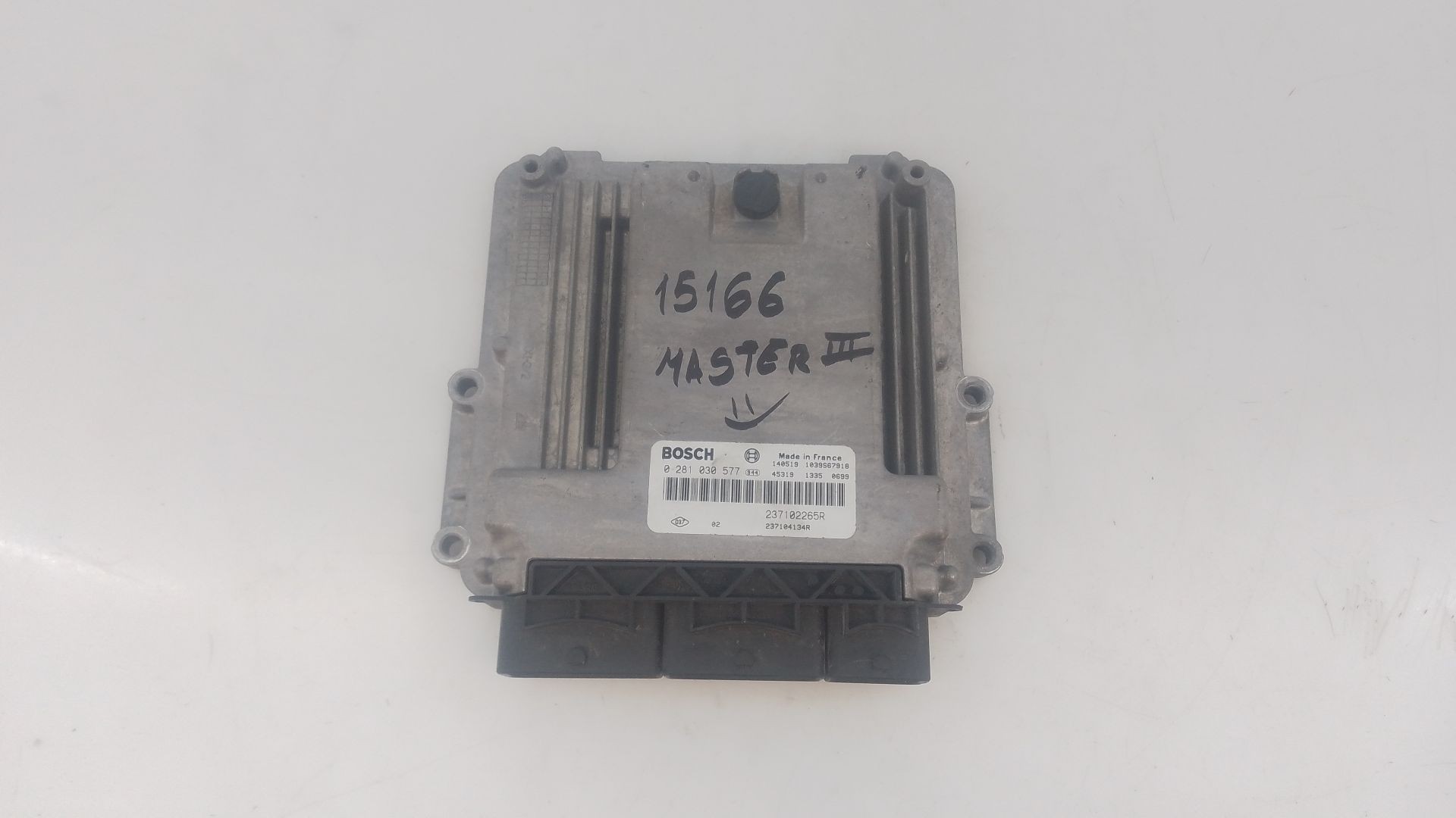 CENTRALITA MOTOR UCE RENAULT MASTER III Caja/Chasis (EV, HV, UV) 237102265R / E2-A1-19-1 / 0281030577 237102265RE2A11910281030577