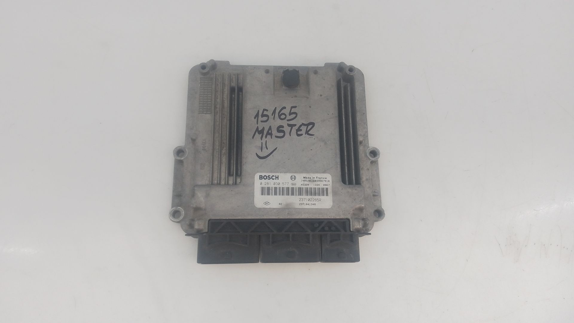 CENTRALITA MOTOR UCE RENAULT MASTER III Caja/Chasis (EV, HV, UV) 237102265R / E2-A1-19-5 / 0281030577 237102265RE2A11950281030577