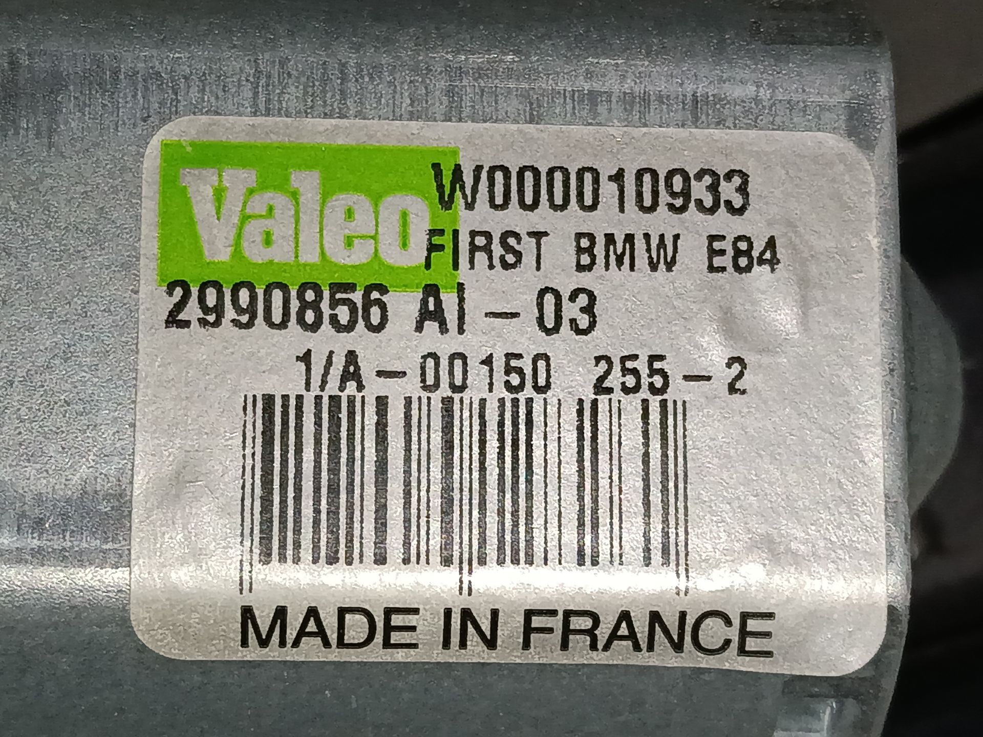 MOTOR LIMPIA TRASERO BMW X1 (E84) 2990856 / W000010933 2990856W000010933 - Vista 2