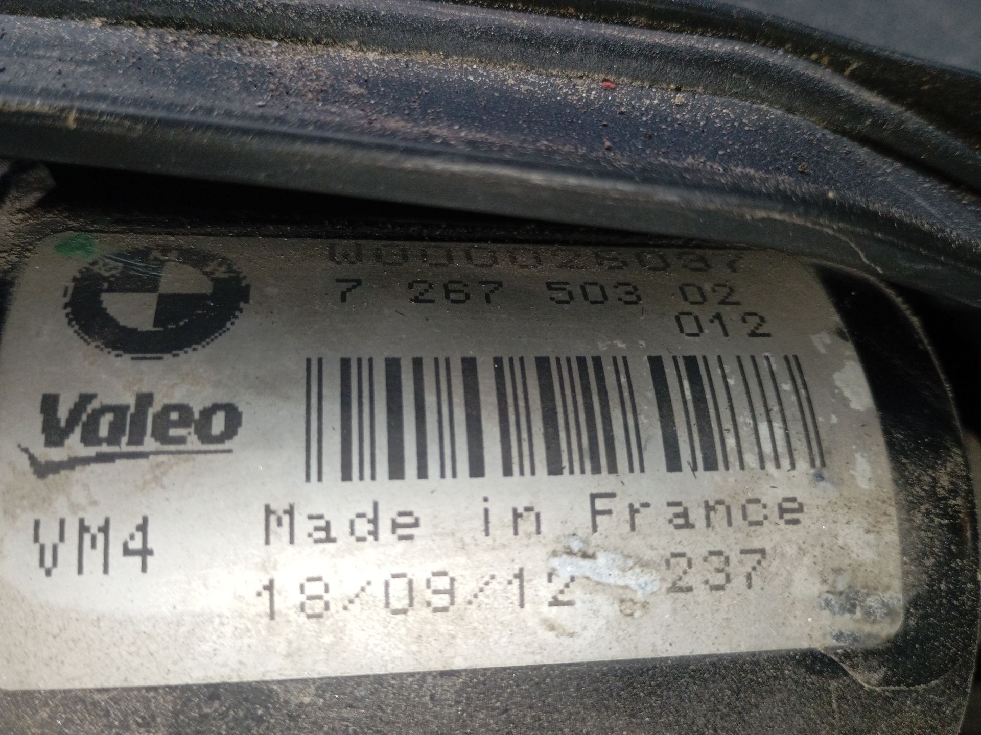 MOTOR LIMPIA DELANTERO BMW 3 (F30, F80) 726750302 726750302