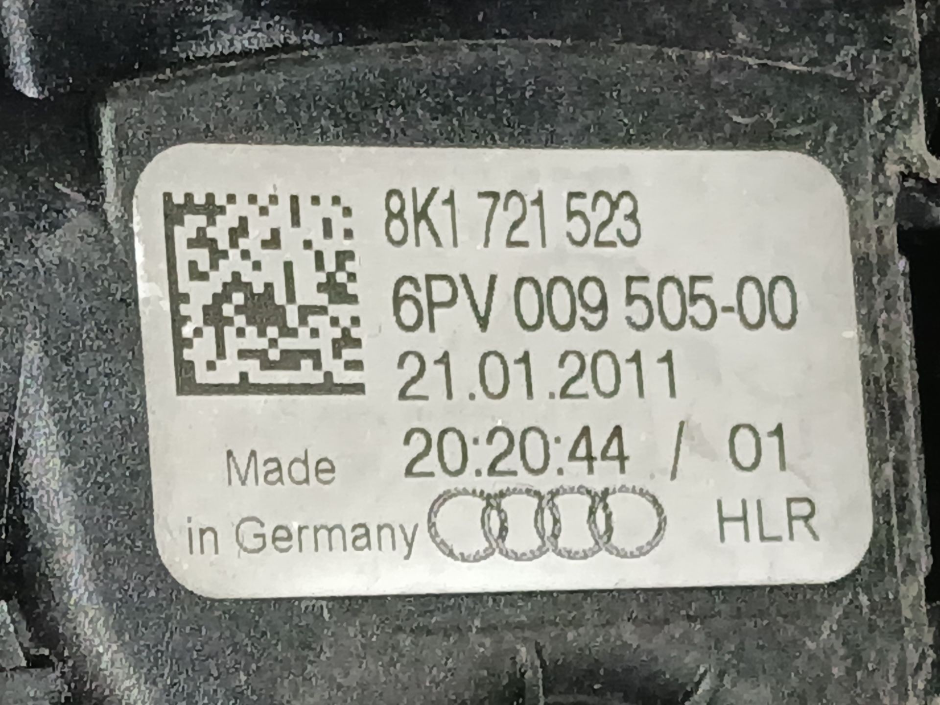 PEDAL ACELERADOR AUDI A5 (8T3) 8K1721523 / 6PV00850500 8K17215236PV00850500 - Vista 2