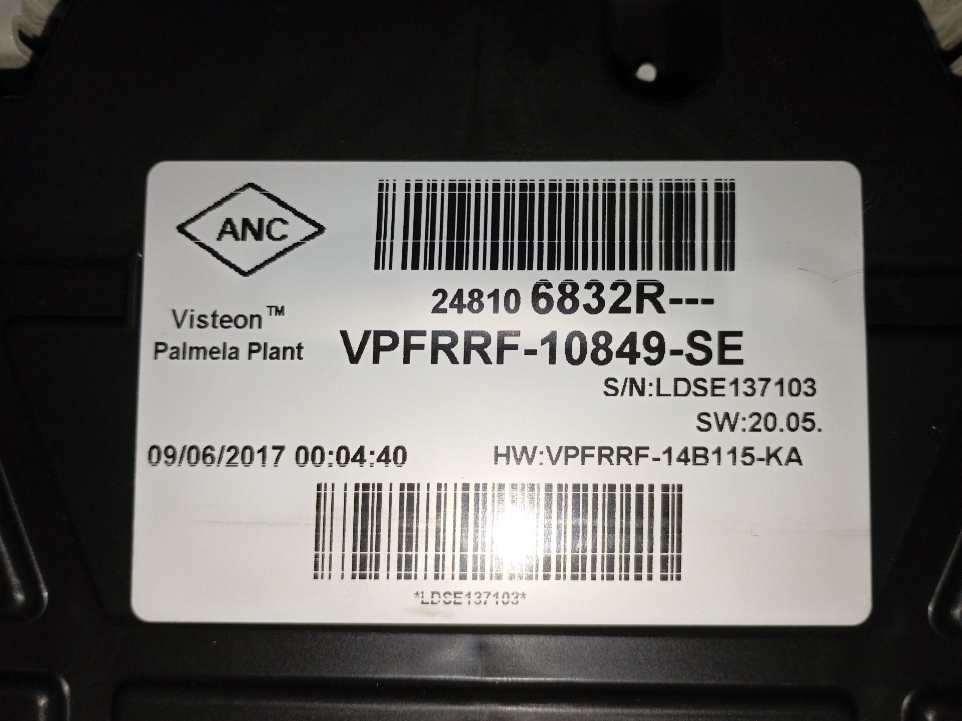 CUADRO INSTRUMENTOS RENAULT TRAFIC III Furgoneta (FG_) 248106832R / E2-A1-33-2 248106832RE2A1332 - Vista 2