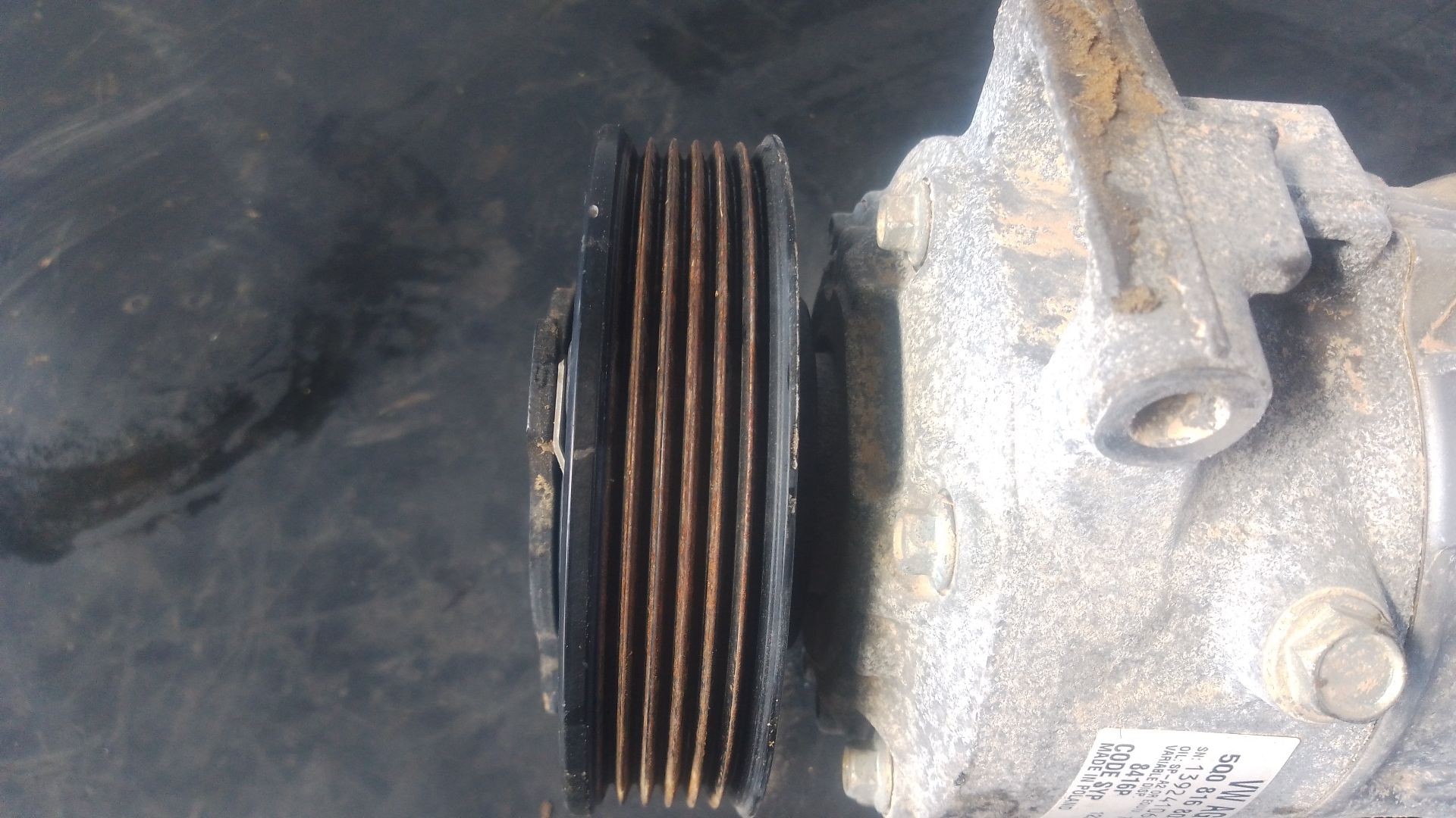 COMPRESOR AIRE ACONDICIONADO SEAT LEON (5F1) 5Q0816803F / P3-A1-5-2 5Q0816803FP3A152 - Vista 2