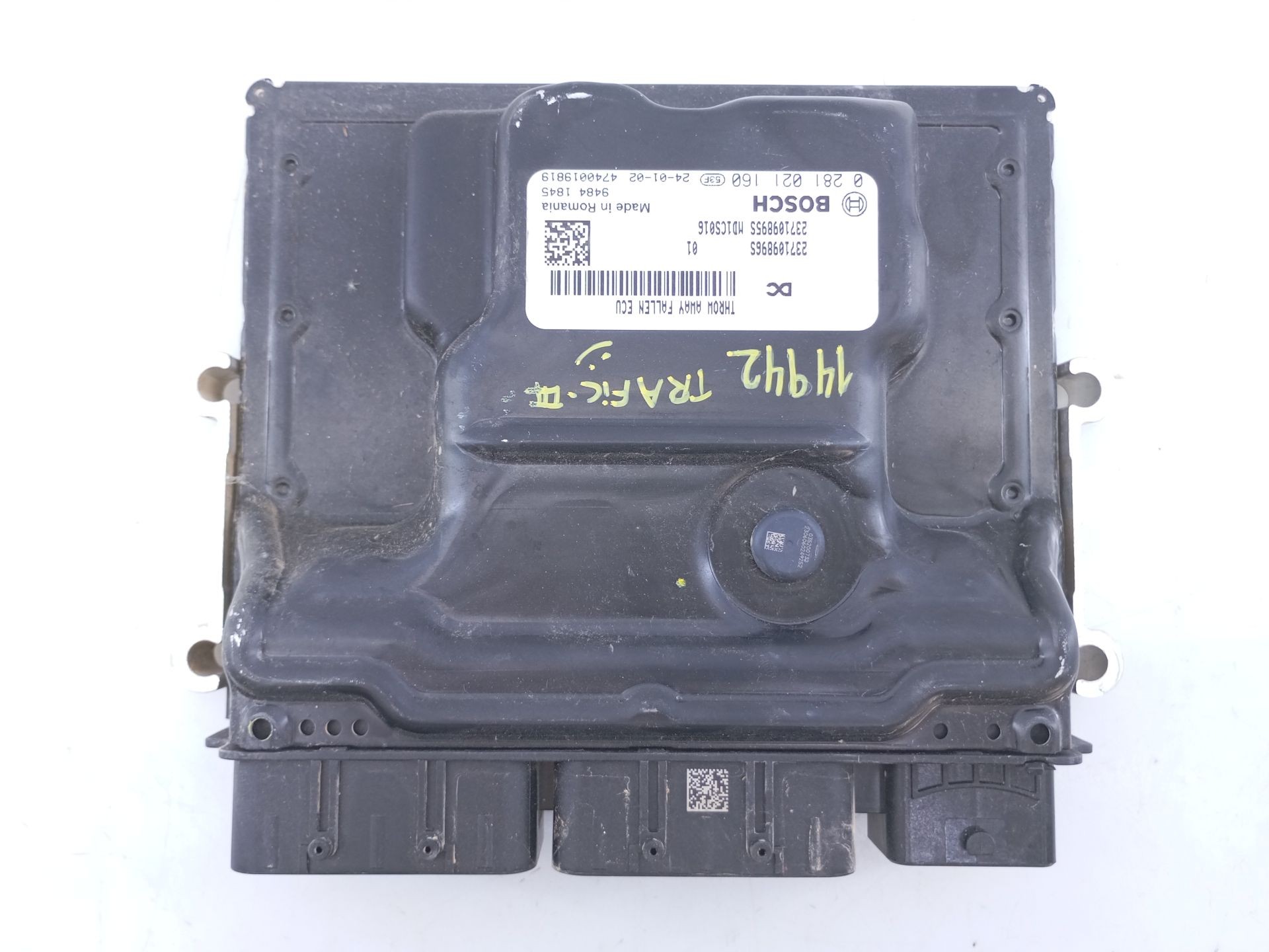 CENTRALITA MOTOR UCE RENAULT TRAFIC III Autobús (JG_) 237109896S / E2-A1-19-7 / 0281021160 237109896SE2A11970281021160
