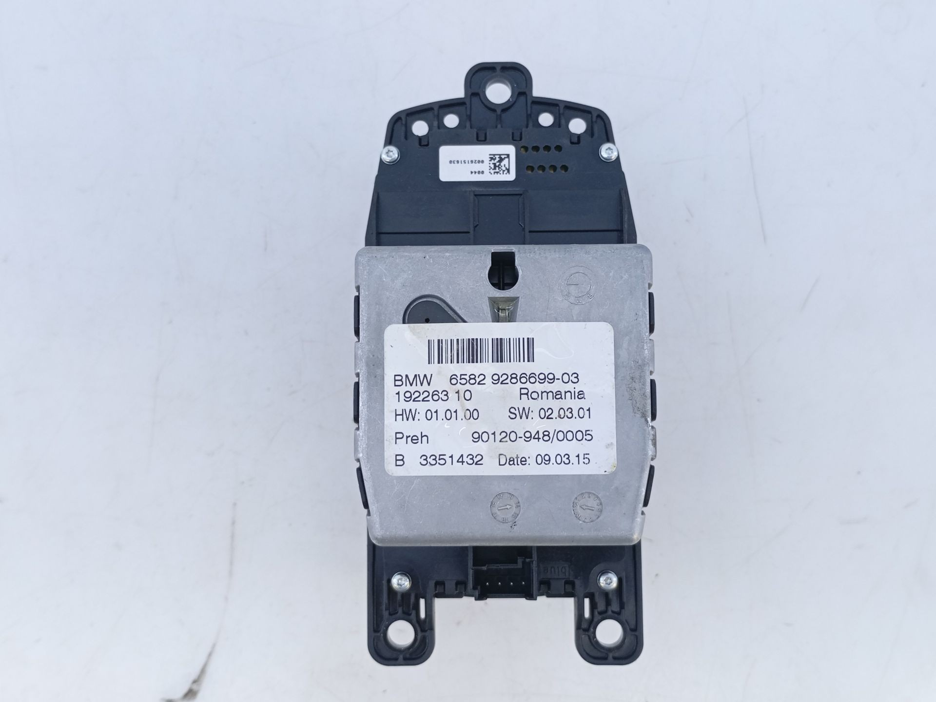 MANDO MULTIFUNCION BMW 3 (F30, F80) 6582928669903 / E3-A2-4-1 / 928669903 6582928669903E3A241928669903 - Vista 2